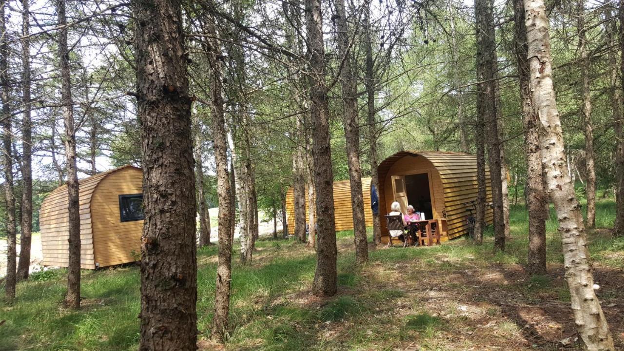 Hotel Glamping Pod Im Wald Mit Hund Nordholz Exterior foto