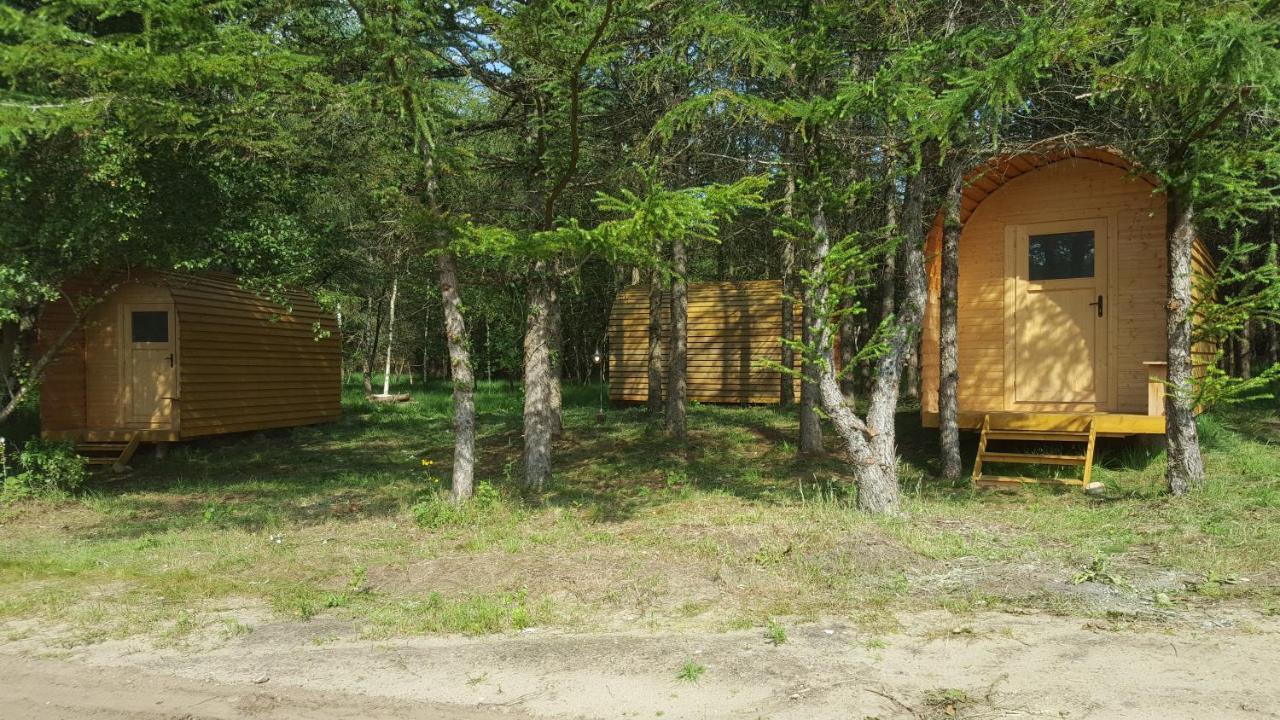 Hotel Glamping Pod Im Wald Mit Hund Nordholz Exterior foto