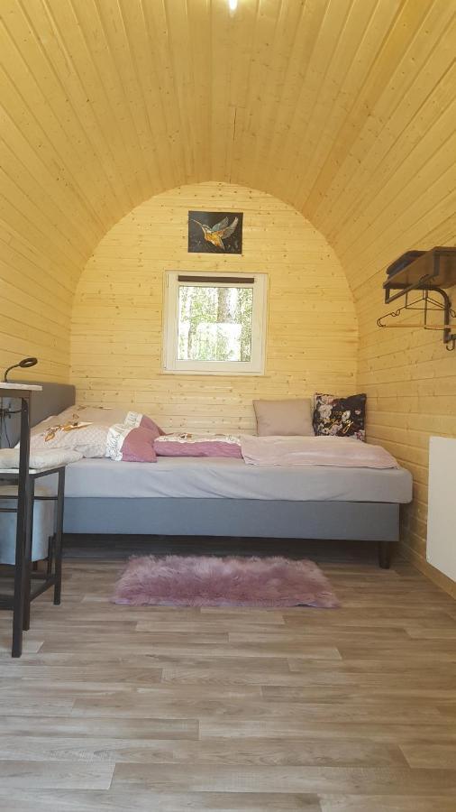 Hotel Glamping Pod Im Wald Mit Hund Nordholz Exterior foto